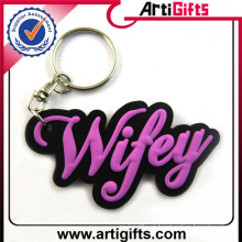 Artigifts empresa profissional 3d soft pvc keychain label